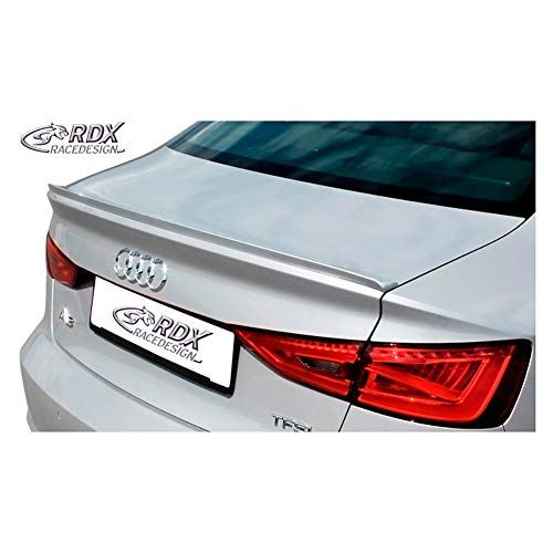 RDX Redesign RDHL122 alerón de maletero A3 8V Sedan & Cabrio 2012-(ABS), color negro RDX Redesign RDHL122 alerón de maletero A3 8V Sedan & Cabrio 2012-(ABS), color negro