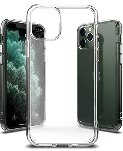 Ringke Fusion Diseñado para Funda Apple iPhone 11 Pro MAX, Transparente al Dorso Carcasa iPhone 11 Pro MAX 6.5" Protección Resistente Impactos TPU + PC Funda para iPhone 11 Pro MAX 2019 - Clear