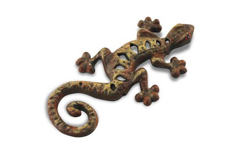 Signes Grimalt - Figura decorativa de lagarto, hierro, 16 cm, 58326SG