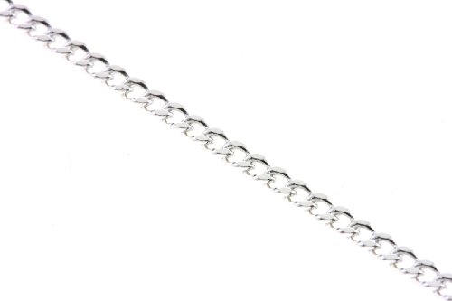 Silberkette panzerkette collar 925 plata esterlina 1,7 mm de ancho diferentes longitudes disponibles 42-60 cm
