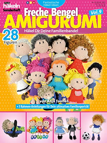 simply häkeln - Fantastische Häkel-Ideen FRECHE BENGEL AMIGURUMI VOL. 9: Häkel Dir Deine Familienbande. 28 Figuren + 3 RahmenAnleitungen für dein ultimatives Familienporträt simply häkeln - Fantastische Häkel-Ideen FRECHE BENGEL AMIGURUMI VOL. 9: Häkel Dir Deine Familienbande. 28 Figuren + 3 RahmenAnleitungen für dein ultimatives Familienporträt