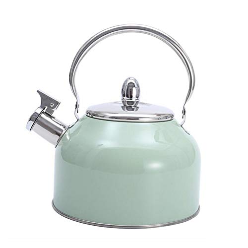 S/J Estufa De Gas De Inducción De Hervidor De 2.5L para Camping, Hervidor De Agua con Silbido De Gas De Acero Inoxidable, Grado Alimenticio, Compatible con Estufas Eléctricas De Cerámica S/J Estufa De Gas De Inducción De Hervidor De 2.5L para Camping, Hervidor De Agua con Silbido De Gas De Acero Inoxidable, Grado Alimenticio, Compatible con Estufas Eléctricas De Cerámica