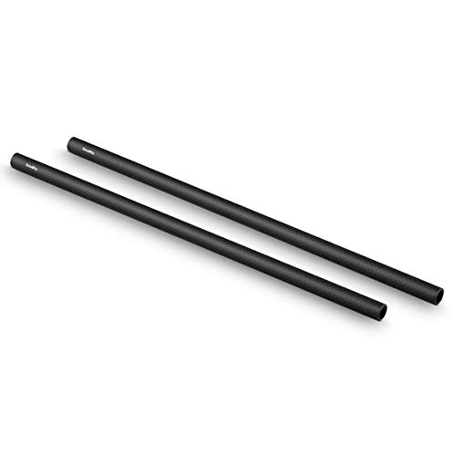 SMALLRIG 15mm Rod de Fibra de Carbono(30 cm de Largo, 2 Piezas) - 851