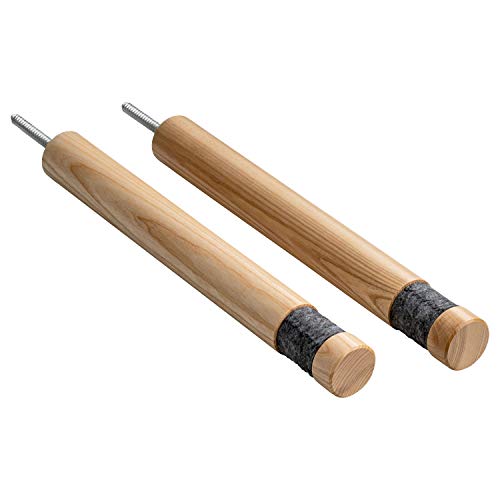 Soporte de pared para bicicleta "Copenhagen" - Varas de madera de alta calidad para colgar la bicicleta en la pared - Soporte de pared para tu hogar - 35 x 4 cm - hecho de fresno, disponible en varios colores (natural) Soporte de pared para bicicleta "Copenhagen" - Varas de madera de alta calidad para colgar la bicicleta en la pared - Soporte de pared para tu hogar - 35 x 4 cm - hecho de fresno, disponible en varios colores (natural)