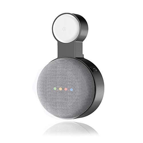 Soporte de pared para Google Nest Mini de 2ª generación, diseño que ahorra espacio, perfecta gestión de cables para Google Nest Mini 2ª generación, accesorio para Google Mini Voice Assistant Soporte de pared para Google Nest Mini de 2ª generación, diseño que ahorra espacio, perfecta gestión de cables para Google Nest Mini 2ª generación, accesorio para Google Mini Voice Assistant