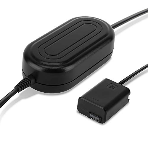 subtel® Fuente alimentación Compatible con Sony Alpha 6000 A6000 A6300 A6400 A6500 A5000 A5100 Alpha 7 II A7II A7s RX10 III NEX-5 DSC-RX10 SLT-A37 A37 A35 A33-4m AC-PW20 Adaptador Cable Corriente subtel® Fuente alimentación Compatible con Sony Alpha 6000 A6000 A6300 A6400 A6500 A5000 A5100 Alpha 7 II A7II A7s RX10 III NEX-5 DSC-RX10 SLT-A37 A37 A35 A33-4m AC-PW20 Adaptador Cable Corriente