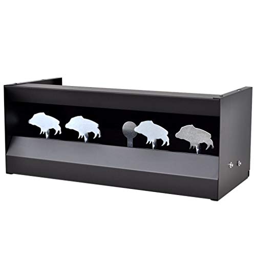 Tidyard Blanco de Tiro Magnetico de 4+1 Objetivos en Forma de Jabalí para Larga Distancia,Escopetas de Aire Comprimido,Pistolas y Pistolas de Aire,Construcción de Acero,49x22x20cm Tidyard Blanco de Tiro Magnetico de 4+1 Objetivos en Forma de Jabalí para Larga Distancia,Escopetas de Aire Comprimido,Pistolas y Pistolas de Aire,Construcción de Acero,49x22x20cm