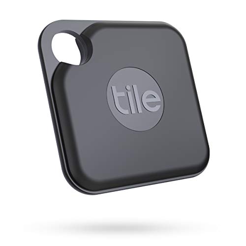 Tile Pro (2020) buscador de objetos Bluetooth, Pack de 1, negro. Radio de búsqueda 120m, batería 2 años, compatible con Alexa, Google Smart Home, iOS, Android. Busca llaves, mandos a distancia y más