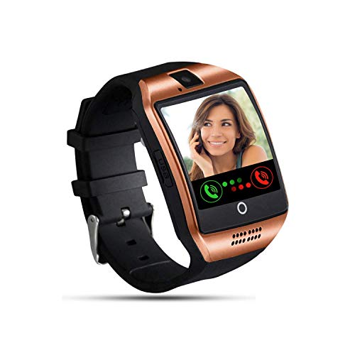 Tipmant Smartwatch, Reloj Inteligente para Hombre Mujer Niños, Relojes Inteligentes con Ranura para Tarjeta SIM Cámara Música Podometro Pulsera de Actividad para Android Xiaomi Samsung Huawei