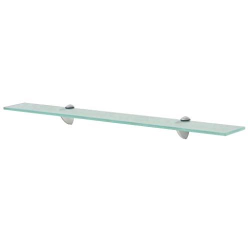 vidaXL Estante Flotante de Cristal Medidas 70x20 cm Vidrio de 8 mm Color Claro vidaXL Estante Flotante de Cristal Medidas 70x20 cm Vidrio de 8 mm Color Claro