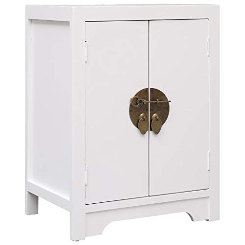 vidaXL Mesita Noche Madera Paulownia Mobiliario Casa Hogar Moderna Estable Práctica Decorativa Duradera Robusta Almacenamiento Blanca 38x28x52cm vidaXL Mesita Noche Madera Paulownia Mobiliario Casa Hogar Moderna Estable Práctica Decorativa Duradera Robusta Almacenamiento Blanca 38x28x52cm