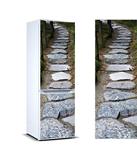 Vinilo para Frigorífico Sendero de Piedras | Varias Medidas 185x60cm | Adhesivo Resistente y de Fácil Aplicación | Pegatina Adhesiva Decorativa de Diseño Elegante Vinilo para Frigorífico Sendero de Piedras | Varias Medidas 185x60cm | Adhesivo Resistente y de Fácil Aplicación | Pegatina Adhesiva Decorativa de Diseño Elegante