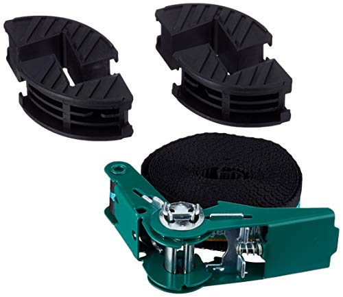 Wolfcraft 3441000 - Tensor de cinta de carraca con 4 mordazas, ancho 25 mm 4 m Wolfcraft 3441000 - Tensor de cinta de carraca con 4 mordazas, ancho 25 mm 4 m