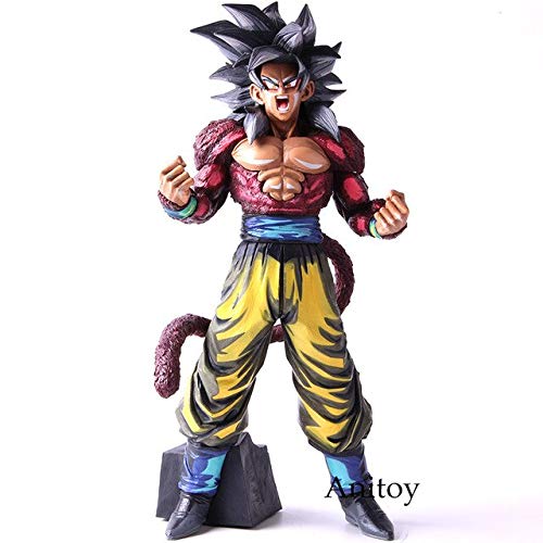 Yvonnezhang Dragon Ball GT Super Master Stars Piece Son Goku Super Saiyan 4 Figura de acción SSJ4 Son Gokou PVC Modelo de colección de Juguetes, A sin Caja al por Menor