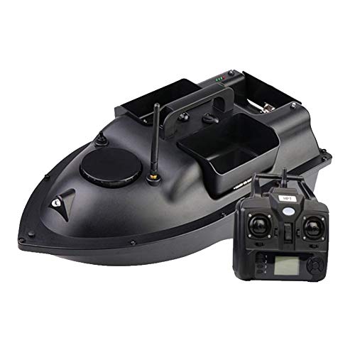 ZDSKSH Barco de Cebo de Pesca, 500M 2.4Ghz Buscador de Peces de Control Remoto, Llevar 2 Kg Señuelo de Pesca, con Doble Motor y Luz Nocturna LED para Piscinas y Lagos ZDSKSH Barco de Cebo de Pesca, 500M 2.4Ghz Buscador de Peces de Control Remoto, Llevar 2 Kg Señuelo de Pesca, con Doble Motor y Luz Nocturna LED para Piscinas y Lagos