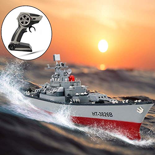 1: 250 Scale Remoto Control Toy Barra de juguete RC Barco Modelo Barco Extracción grande Control remoto para niños Barco 2.4G 6.8km / h 25 minutos Play Boat for Kids and Adultos (Tamaño: 2batch Packs)