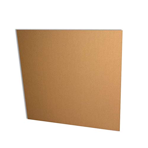 50 Planchas cartón ondulado 100x120 cm. Canal simple Marrón.