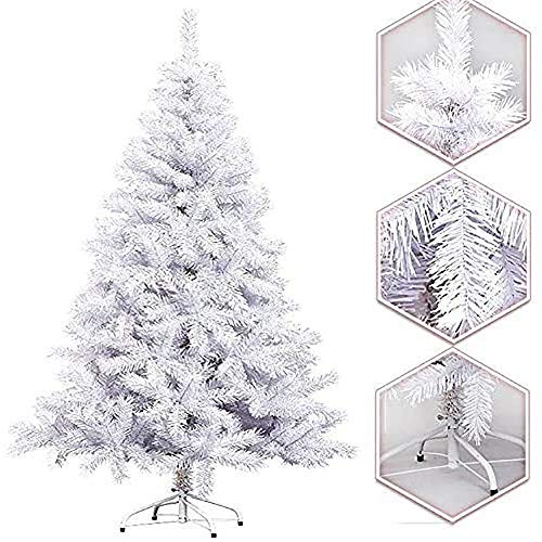 Arcoiris Árbol de Navidad Artificial Acebo, Natural Verde, Material PVC, Soporte deMetal… (120CM, Arbol Navidad Blanco) Arcoiris Árbol de Navidad Artificial Acebo, Natural Verde, Material PVC, Soporte deMetal… (120CM, Arbol Navidad Blanco)