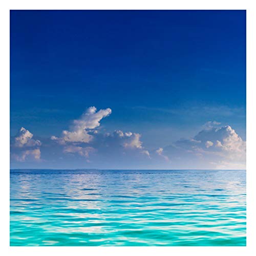 Bilderwelten Fotomural - Turquoise Lagoon - Mural cuadrado papel pintado fotomurales murales pared papel para pared foto 3D mural pared barato decorativo, Dimensión Alto x Ancho: 192cm x 192cm Bilderwelten Fotomural - Turquoise Lagoon - Mural cuadrado papel pintado fotomurales murales pared papel para pared foto 3D mural pared barato decorativo, Dimensión Alto x Ancho: 192cm x 192cm