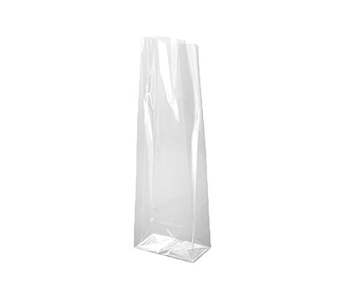 Bolsas de celofán de 8 + 5 x 24 cm, Polipropileno Transparente con Fuelle y Base Cuadrada (1.000 Unidades) Bolsas de celofán de 8 + 5 x 24 cm, Polipropileno Transparente con Fuelle y Base Cuadrada (1.000 Unidades)