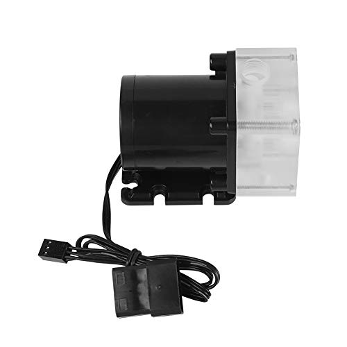 Bomba de agua de rosca G1/4 para PC, sistema silencioso de enfriamiento de agua de CPU con golpe de agua para computadora Bomba de rosca G1/4, bomba de agua de CPU 12V DC Sistema de enfriamiento de ag Bomba de agua de rosca G1/4 para PC, sistema silencioso de enfriamiento de agua de CPU con golpe de agua para computadora Bomba de rosca G1/4, bomba de agua de CPU 12V DC Sistema de enfriamiento de ag