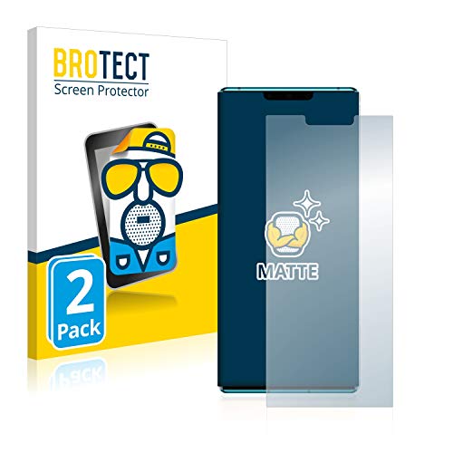 BROTECT Protector Pantalla Anti-Reflejos Compatible con Huawei Mate 30E Pro (2 Unidades) Pelicula Mate Anti-Huellas