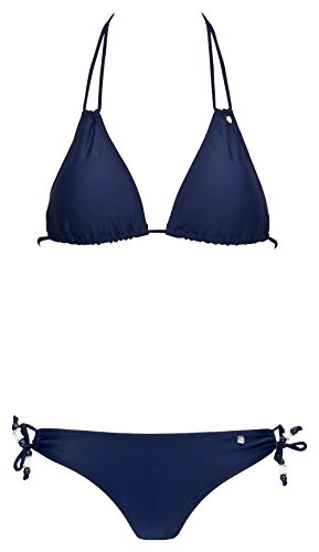 bugatti - Bikini para mujer, color azul marino, rosa o negro azul azul marino