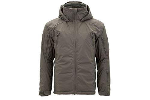Carinthia MIG 4.0 Jacket 2019 – Chaqueta de invierno resistente al viento, impermeable, con forro grueso, ultraligera, con capucha, verde oliva, S