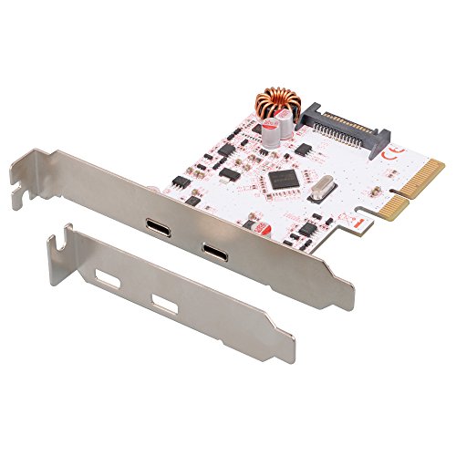 Connectland pcie-cnl-usb3.1-type-c-2p Tarjeta PCI Express USB V3.1