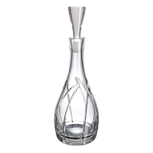 Cristal de Bohemia Fantasia Botella de Licor o Whisky, Cristal, 11x11x26 cm
