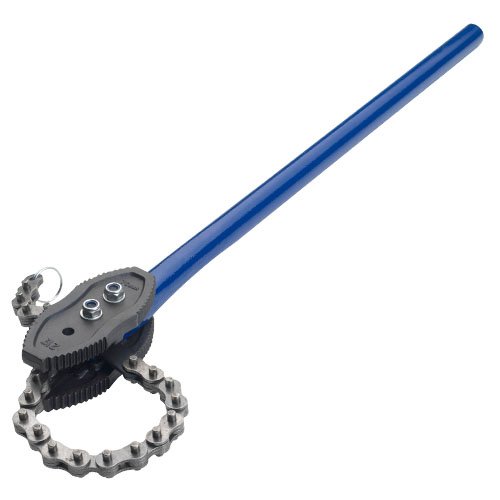 Eclipse Professional Tools ECPW2-1/2 Llave de tubo de cadena de 75 mm, azul