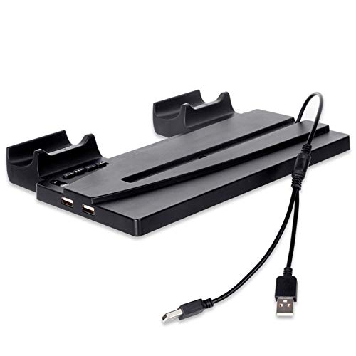 Estación de carga para mando de juegos para PS5, estación de carga 2 en 1, edición digital / consola Ultra HD, controlador de carga con conector tipo C