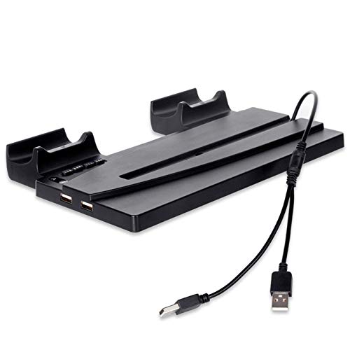 Estación de carga para mando de juegos para PS5, estación de carga 2 en 1, edición digital / consola Ultra HD, controlador de carga con conector tipo C Estación de carga para mando de juegos para PS5, estación de carga 2 en 1, edición digital / consola Ultra HD, controlador de carga con conector tipo C