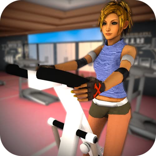 Estilo de vida virtual Fitness Girl: entrenamiento de chica delgada