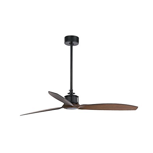 Faro Barcelona 33395 - JUST FAN Ventilador de Techo Negro/Madera con Motor DC Faro Barcelona 33395 - JUST FAN Ventilador de Techo Negro/Madera con Motor DC