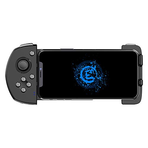 GameSir G6 Controlador de Juegos Móviles, Touchroller Bluetooth con Una Sola Mano con Interruptores Micros, Combinación de Control de Gamepad y Pantalla Táctil de Smartphone con Mano para iOS, Android
