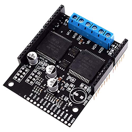 HiLetgo VNH5019 2-Channel DC Motor Driver Board 30A High Current with Voltage Protection VNH2SP30 Upgrade Support