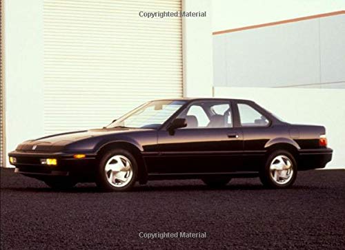 Honda Prelude 2.0 Si: 120 pages with 20 lines you can use as a journal or a notebook .8.25 by 6 inches.