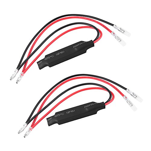 Keenso 10W Motocicleta Resistencias de Carga LED Indicador de Señal de Giro Fijar Error Flash Controlador Keenso 10W Motocicleta Resistencias de Carga LED Indicador de Señal de Giro Fijar Error Flash Controlador