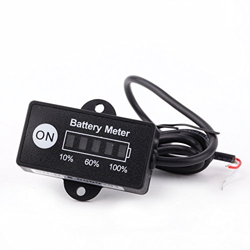 kkmoon LED Digital Estado de la batería Indicador de carga Monitor medidores batería 12 V/24 V