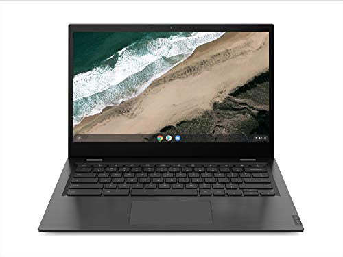 Lenovo Chromebook S345 - Portátil 14" FullHD (AMD A6-9220C, 4GB RAM, 64GB eMMC, AMD Radeon Graphics, Chrome OS), Color Gris - Teclado QWERTY español