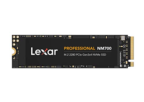 Lexar Professional NM700 M.2 2280 PCIe Gen3x4 NVMe 256 GB SSD (LNM700-256RB)