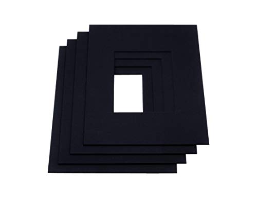 LIVINGTREE® 2 paspartú negro de calidad de museo de 1,5 mm de grosor, fabricado en Alemania (tamaño exterior: 30 x 45 cm/tamaño interior: 20 x 30 cm) LIVINGTREE® 2 paspartú negro de calidad de museo de 1,5 mm de grosor, fabricado en Alemania (tamaño exterior: 30 x 45 cm/tamaño interior: 20 x 30 cm)