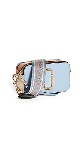Marc Jacobs Bolso con bandolera The Snapshot celeste y beige Marc Jacobs Bolso con bandolera The Snapshot celeste y beige