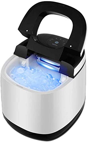 MEETGG 2 en 1 máquina automática de cubitos de hielo, portátil pequeño contador eléctrico uso doméstico barras de cocina cafetería grifo MEETGG 2 en 1 máquina automática de cubitos de hielo, portátil pequeño contador eléctrico uso doméstico barras de cocina cafetería grifo