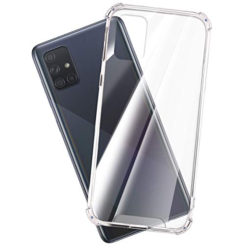 mtb more energy® Funda Crystal Armor para Huawei P10 (VTR-L09/L29, 5.1'') - Tapa Dura & Bordes Suaves - Esquinas reforzadas - Carcasa Anti Shock Cover Case Estuche