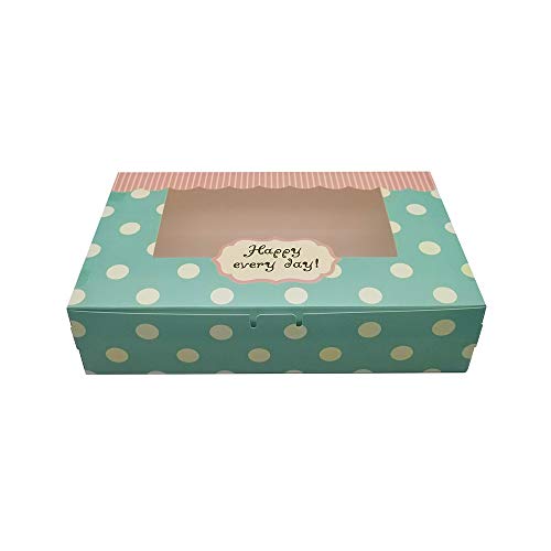 Mu Mianhua 20 cajas de papel para tartas, cupcakes, pasteles, cajas de regalo