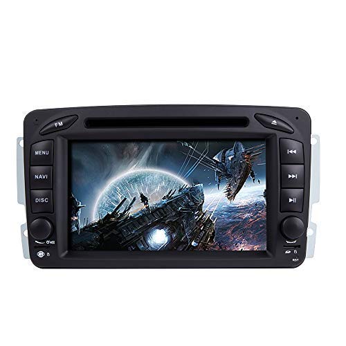 N / A BOOYES para Mercedes Benz A-W168 C-W203 Clase G W463 Viano Vito W639 7" Reproductor de DVD para automóvil Radio Sistema estéreo GPS Reproductor Multimedia para automóvil