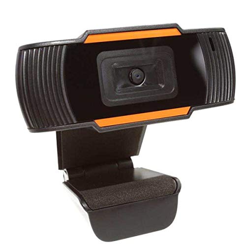 N/AA Webcams Full HD Cámara de ordenador Cámara con micrófono, 5 millones de píxeles, transmisión en vivo Widescreen Webcam-Suit 1080P/720P/480P (negro, 1080P)