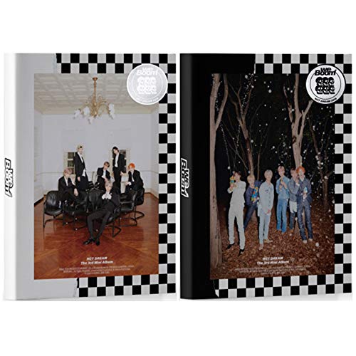 NCT Dream 3rd Mini We Boom Álbum Reedición (We Ver.+Boom Ver. Set) 2 CD+2 folletos+2 tarjetas Boom+2 tarjetas fotográficas+2 tarjetas de círculo+(extra 5 fotos)